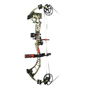 NEW 2016 PSE BOW MADNESS 34 RTS PKG 24.5-30.5" 40-60# Mossy Oak Country RH