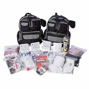 Zombie Survival Kit Bug out Bag Supplies 4 Person 3 Day Supply Family Emergency