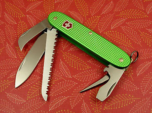 Swiss Bianco Special Victorinox Harvester Apocalypse Green Alox Swiss Army Knife