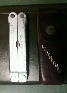 Vintage Leatherman 1983 Original" Undated PST + Leather Sheath US PAT 4238862