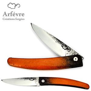 Arfevre - Taschenmesser Frankreich - Griff emailliert - XC75 Stahl