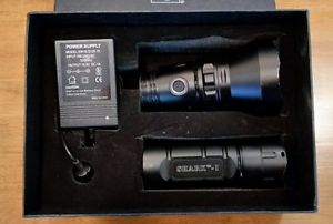 Wolf-Eyes Shark-I 24W 2-Mode HID Tactical Flashlight Kit (K1850/L03)