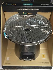 BioLite BaseCamp Wood Burning Base Camp Stove Grill USB Power Generator