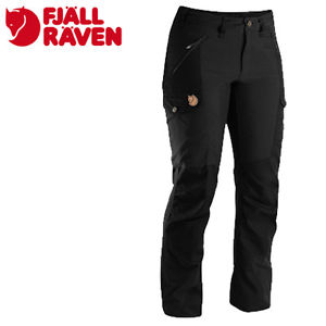 Fjällräven - NIKKA Trousers Damen Wanderhose - Schwarz - Trekkinghose