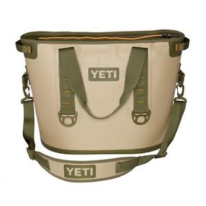 YETI Hopper 30 Cooler Tote Tan Orange