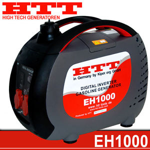 HTT EH1000 extra leiser DIGITAL INVERTER GENERATOR 1KW by KIPOR.ORG tragbar