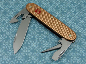 Swiss Bianco Exclusive Victorinox Pioneer Soldier Copper Alox Swiss Army Knife