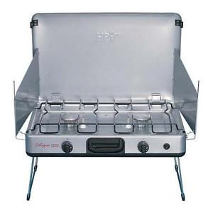 Kocher Grill Calypso 5000 Z Herd Essen Zündsicherung 50 mbar 2 Flammen Camping