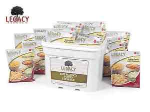 Emergency Survival, Camping, Food 183 Servings,Non-GMO Dried in Storage Bucket