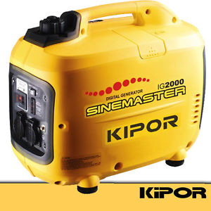 KIPOR IG2000 - Stromerzeuger DIGITAL INVERTER GENERATOR 2KW 2000 Watt tragbar