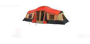 Ozark Trail 10 Person 3 Room Outdoor Family Tent, Hiking Shelter Cabin WMT922.2A