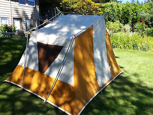 Vintage Wenzel Vantage 9 x 12 canvas tent - great shape! with original instructi