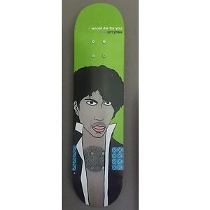 Extremely Rare Enjoi Jerry Hsu I Would Die For You Prince Skateboard Deck Unused