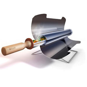 New Portable Stove Solar Cooker Oven Fuel Free Cooking Camping Outdoor BBQ Grill