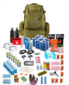 Viking Patrol Pack - Two Person 72hr Bug Out Bag - Coyote