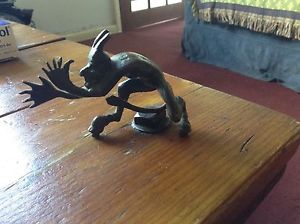 ORG PRE WAR VINTAGE CAR MOTORCYCLE DEVIL Hood MASCOT Ornament VSCC