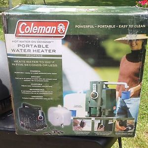 coleman hot water heater