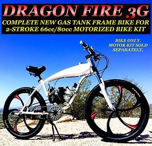 COMPLETE BIKE FOR POWERFUL 2-STROKE 66cc/80cc BICYCLE MOTOR KITS