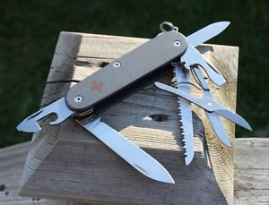 Custom Victorinox Titanium Huntsman Swiss Army Knife Mod