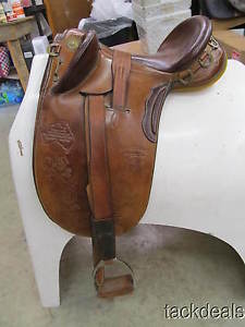 Syd Hill Campdraft Special Australian Saddle Youth or Petite 15" Lightly Used