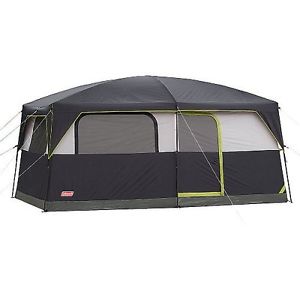 Spacious 9-Person Cabin Tent Waterproof Camping Hiking Outdoors with Fan