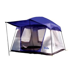 4 Person 3 Season Tent PahaQue Green Mountain 4XD 4 Person Tent, Blue GM101 New