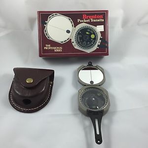 Brunton Pocket Transit International Compass with 0-360 Degree Scale F-5006LM