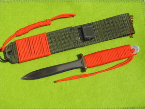 Rarität: EK Commando Knives "Int.Orange #4" / Made in Richmond / USA