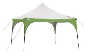 Coleman Instant Wide Base Canopy Tent 10'x10' Vaulted Ceiling Welded steel New