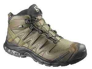 Salomon XA PRO 3D MID FORCES 2 GTX Gore-Tex Inguana Green Military Boots Schuhe