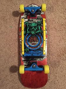 VINTAGE SCHMITT STIX SKATEBOARD BRYCE KANIGHTS COMPLETE GARGOYLE RARE OG 80's