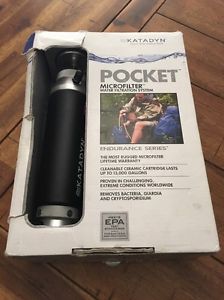 Katadyn Pocket Micro Filter Water Filtration System Endurance Series 13,000 Gal