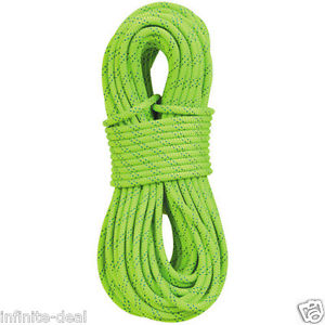 New England KMIII 7/16 x 600' Static Climbing Rescue Caving Rope Polyester Green