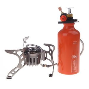 WS 5X BRS-8A Portable Oil/Gas Multi-Use Multi-Fuel Outdoor Split Stove Cooking