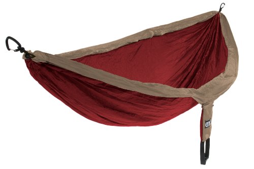 Eagles Nest Outfitters - DoubleNest Hammock, Khaki/Maroon FFP