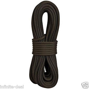 New England KMIII 7/16 x 600 Static Climbing Rescue Caving Rope Polyester Olive