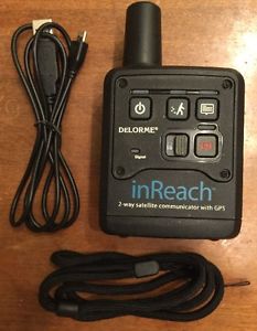 DeLorme InReach Global 2-way satellite communicator with GPS iPhone iOS Android