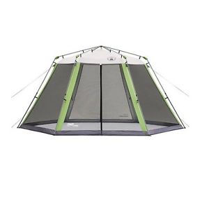 15' x 13' Straight Leg Push-Button Instant Screened Shelter 195 sq. ft Coverage