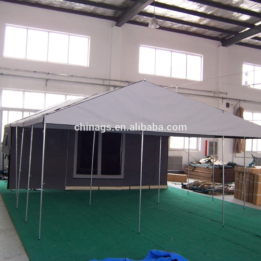 new tent of outdoor camping