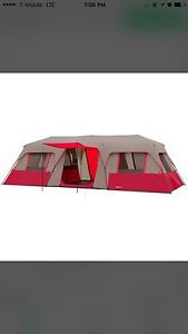 Ozark Trail 15 Person 3 Room Split Plan Instant Cabin Tent