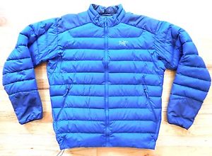 ARCTERYX MEN'S CERIUM LT DOWN JACKET NIGHTHAWK XL EXCELLENT PRE-OWNED CONDITION