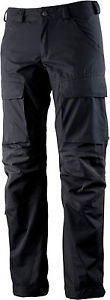 Lundhags Authentic Damen-Outdoorhose kurz (schwarz) Gr.D22 (deutsch Gr.22)