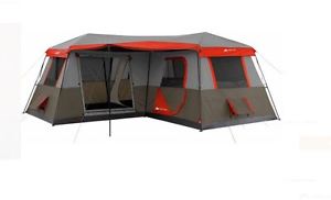 Cabin Tents 3 Room Camping Ozark 12 Person Large Instant Camping 16 ft x 16 ft