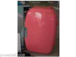 New Portable 16L Pink Car Home Multi-purpose Mini Refrigerator Thermal Container