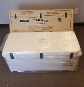 Engel Deep Blue 123Qt 123 Quart White DeepBlue Ice Chest Cooler- ENG123W