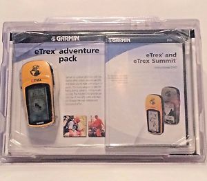 Garmin eTrex 12 Channel Handheld GPS Adventure Pack w/ DVD 2005 ~ BRAND NEW