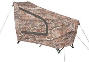 Camping Cot Instant Camo Hunting Fishing Camouflage Single Sleeping Bag Outdoor