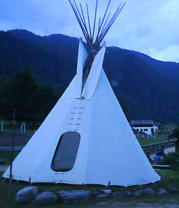 tipi, tepee, teepee tenda indiana  Ø 5 m