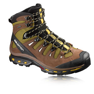 Salomon Quest 4D 2 Mens Brown Gore Tex Waterproof Walking Boots Shoes 10.5