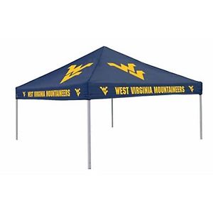 West Virginia Team Color Tailgating Camping Picnic Tent Canopy Shelter